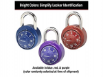 HIGH SCHOOL ONLY Master Lock Single