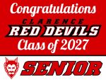 Class of 2027 Senior Lawn Sign